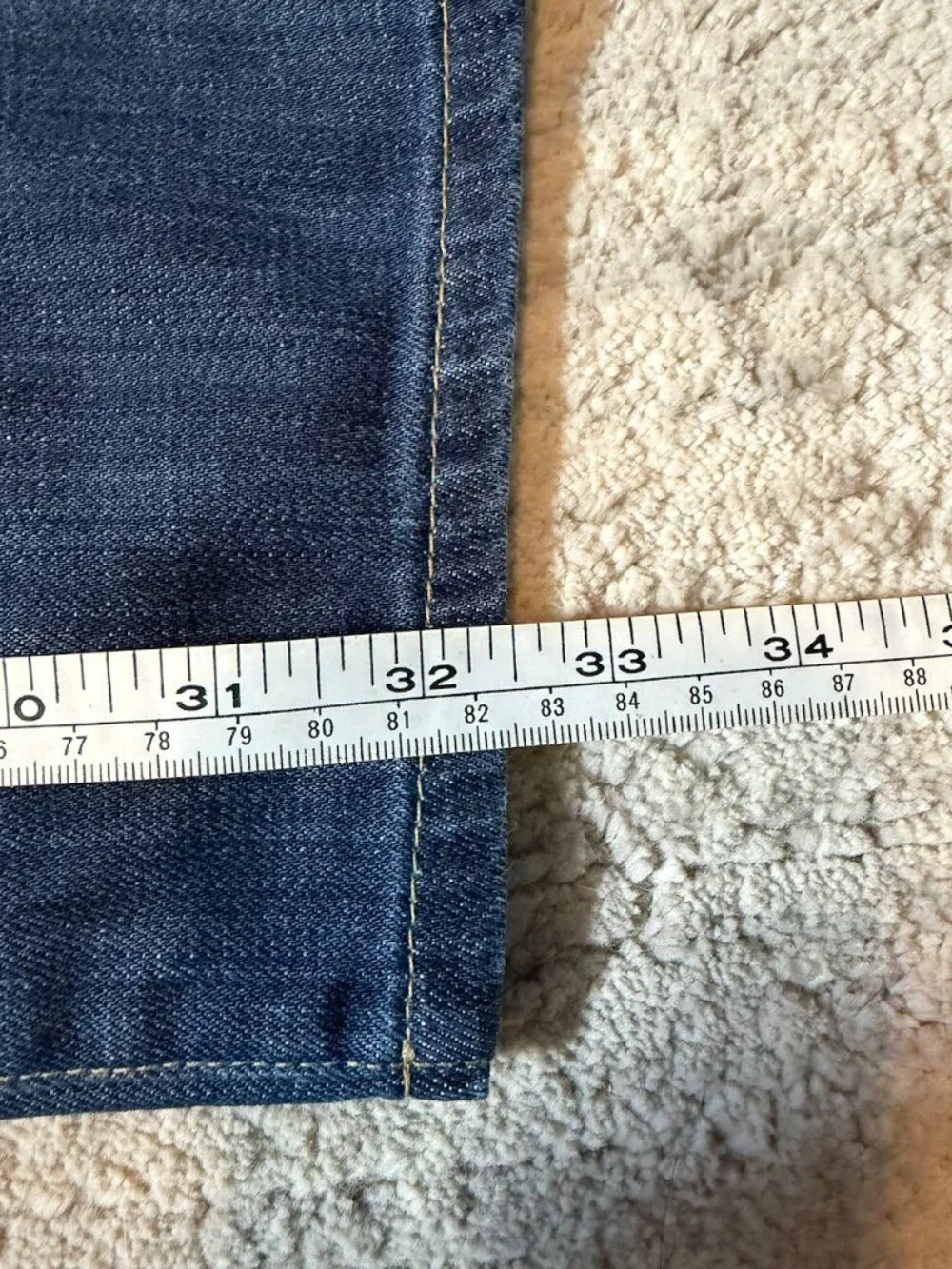 AG Adriano Goldschmied The Protege Straight Jeans Men’s 34x32 Made USA Dark Wash